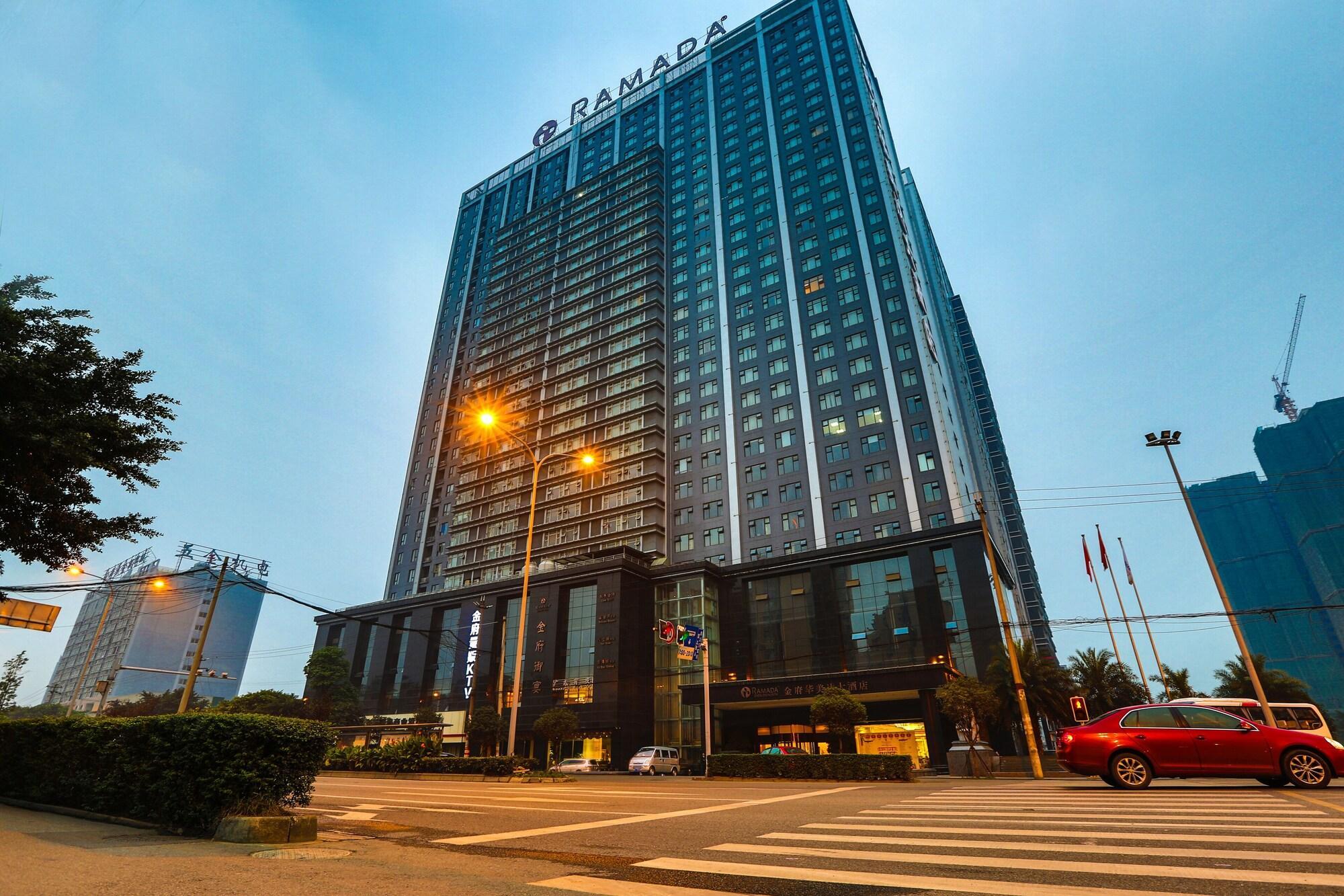 Hotel Ramada Chengdu North Exterior foto